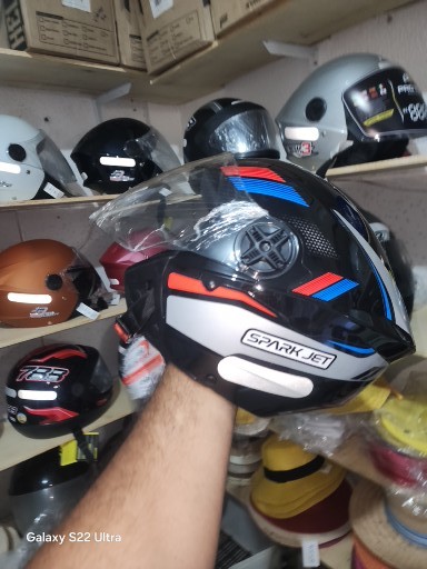 Spark Jet EBF — Preto/Vermelho/Azul — foto 2