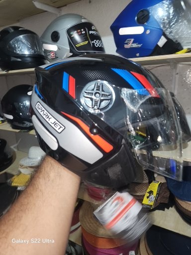 Spark Jet EBF — Preto/Vermelho/Azul — foto 3