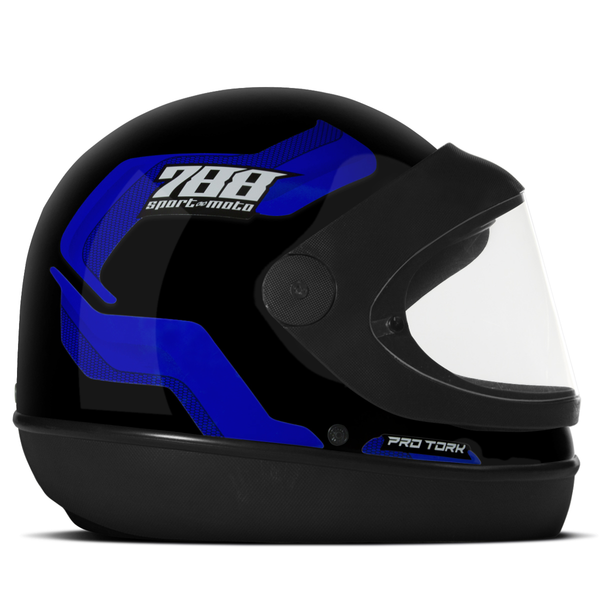 Sport Moto 788 — Azul — ângulo 2