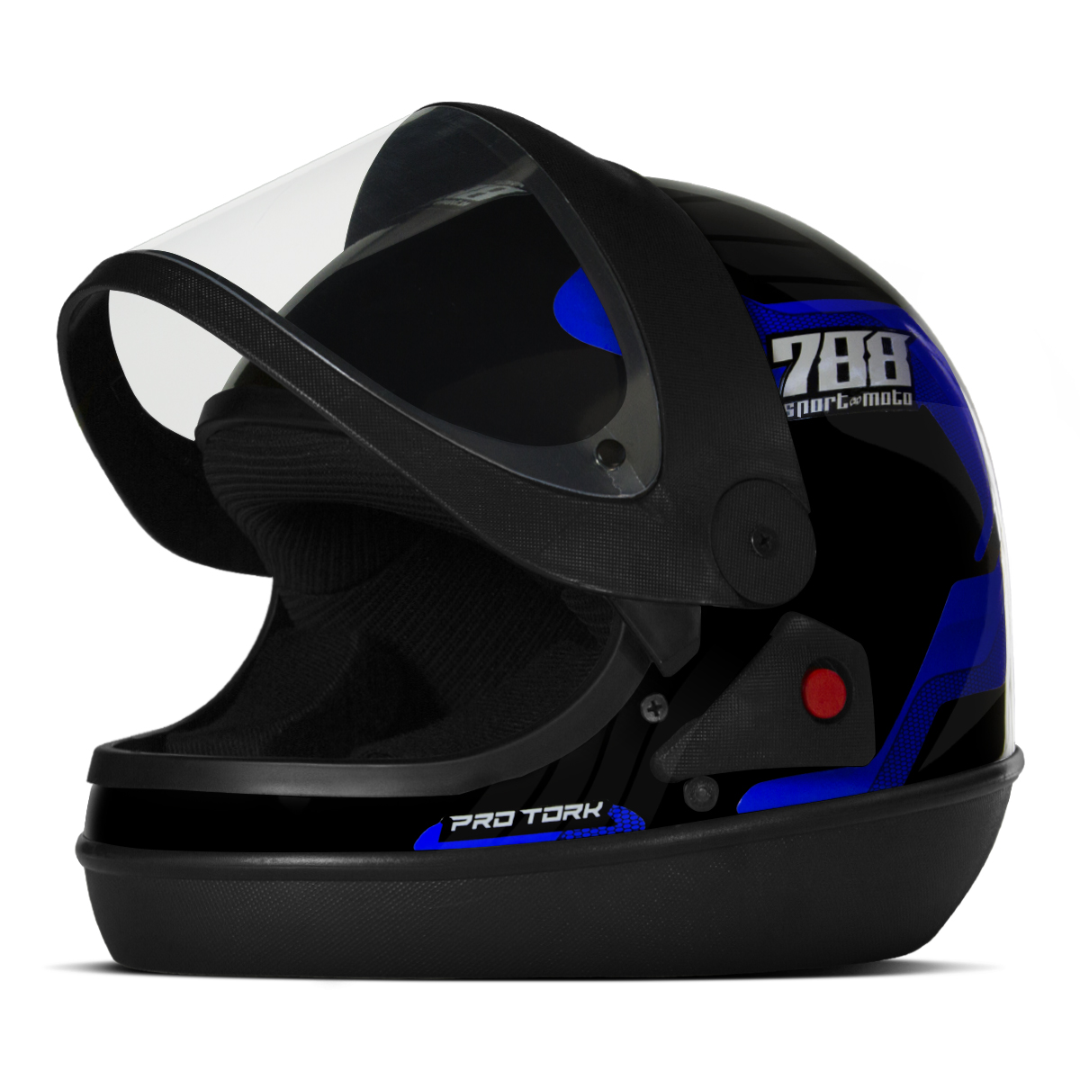 Sport Moto 788 — Azul — ângulo 3
