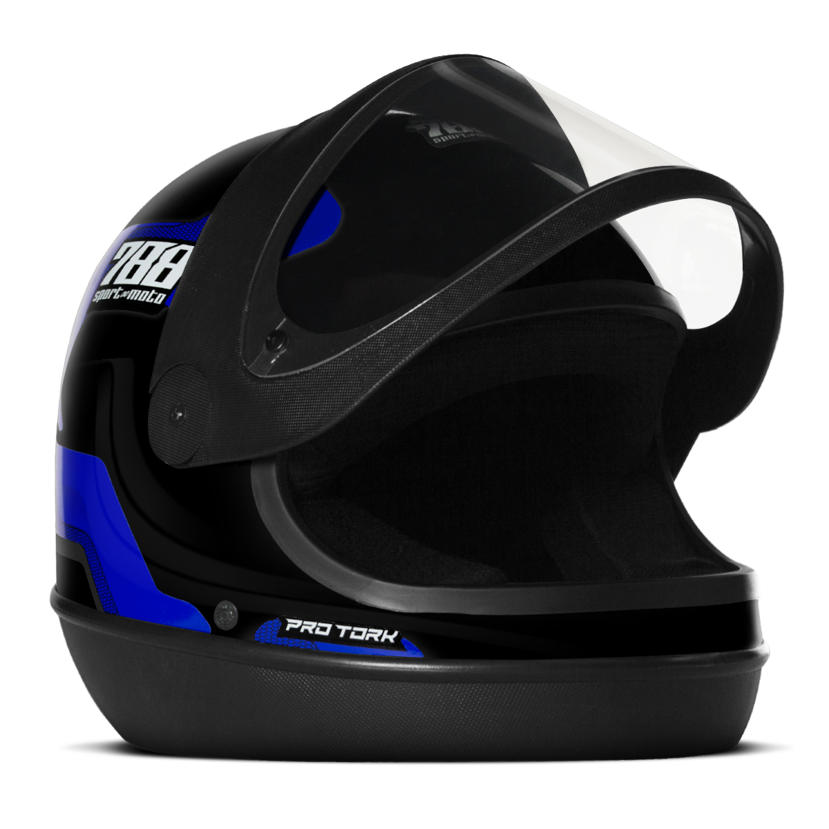 Sport Moto 788 — Azul — ângulo 4