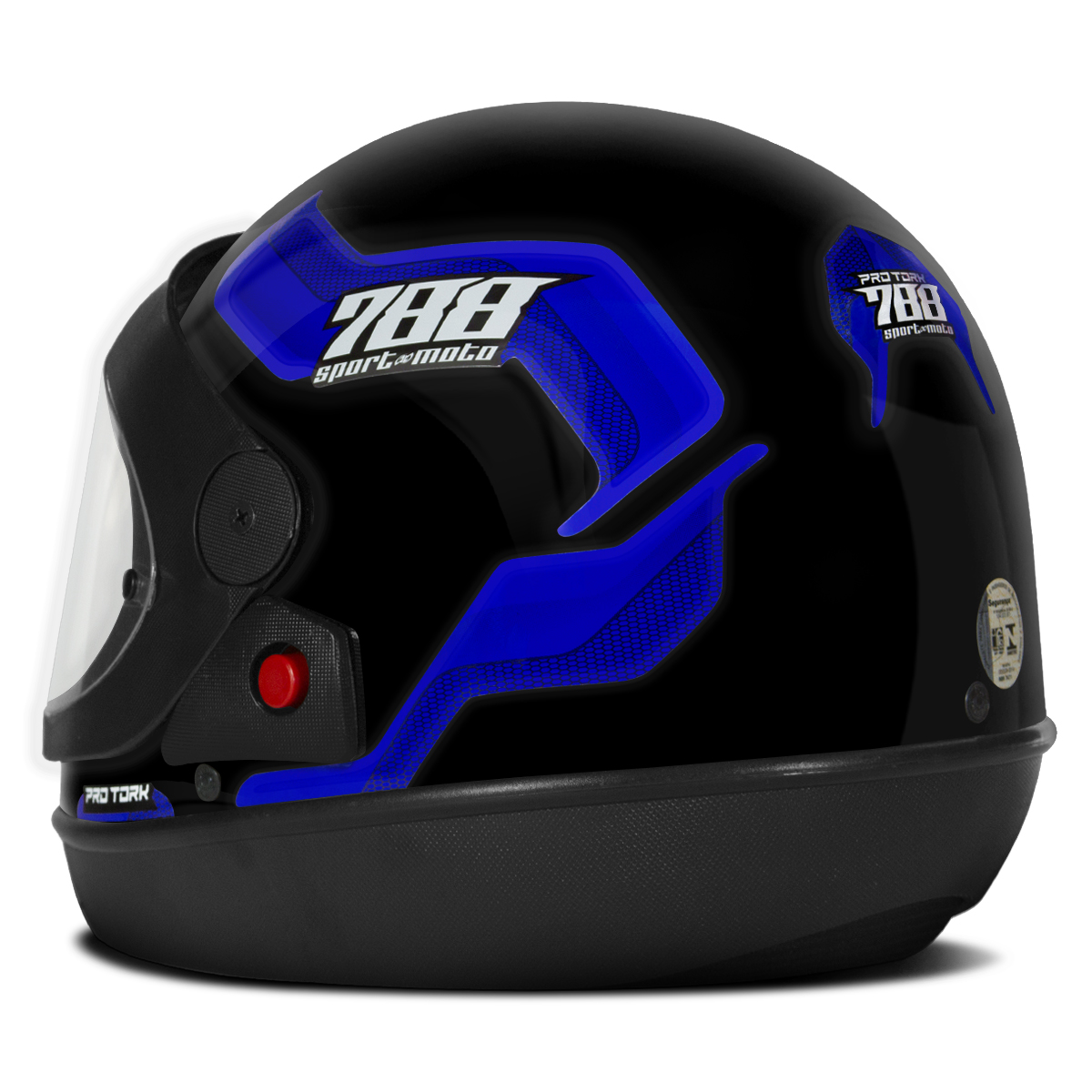 Sport Moto 788 — Azul — ângulo 5